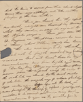 Autograph letter signed to Augusta White, 30 August 1817