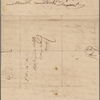 Autograph letter signed to Augusta White, 30 August 1817