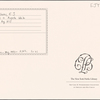 Autograph letter signed to Augusta White, 30 August 1817