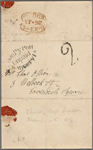 Letter signed to Charles Ollier, 22 January 1818