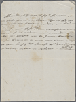 Autograph letter unsigned to Lord Byron, ?January-?March 1818
