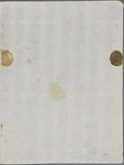 Autograph letter unsigned to Lord Byron, ?January-?March 1818