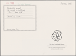 Autograph letter unsigned to Lord Byron, ?January-?March 1818