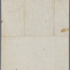 Autograph note unsigned to Lord Byron, ?January-?March 1818