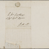 Autograph letter unsigned to Lord Byron, ?January-?March 1818