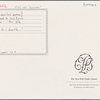 Autograph note unsigned to Lord Byron, ?January-?March 1818