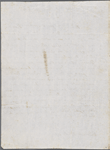 Autograph letter unsigned to Lord Byron, 7 April 1818