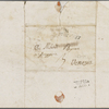 Autograph letter unsigned to Lord Byron, 7 April 1818