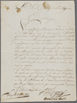 Letter signed to Lord Byron, 11 April 1818