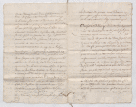 Mr. Harvey’s title deed for the plantation called Brienne in the plain of Santeurs