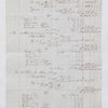 Account of Charles Baumer dated 1837