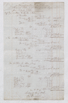 Account of Charles Baumer dated 1837
