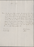 Autograph letter signed to Lord Byron, 22 September 1818