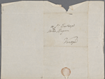 Autograph letter signed to Lord Byron, 25 October 1818