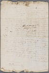 Autograph letter signed to Margherita Cogni, 17 November 1818