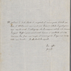 Autograph letter signed to Lord Byron, 26 January 1819