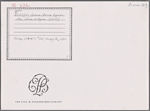 Autograph letter signed to Lord Byron, ?after 3 April 1819