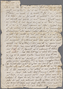 Teresa Guiccioli manuscript material