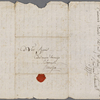 Autograph letter signed to Lord Byron, 18 April 1819