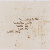 Autograph letter signed (sponge paper copy) to Fanny Silvestrini, 3 May 1819
