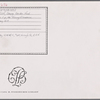 Autograph letter signed (sponge paper copy) to Fanny Silvestrini, 3 May 1819
