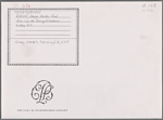 Autograph letter signed (sponge paper copy) to Fanny Silvestrini, 3 May 1819