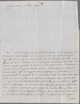 Autograph letter signed to Lord Byron, 18 May 1819