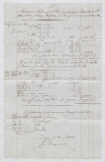 Account sales of forty sugar imported September 1, 1832; account of Sir George Cornewall Bart