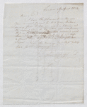 Account sales of forty sugar imported September 1, 1832; account of Sir George Cornewall Bart