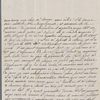 Autograph letter signed to Elisabeth Ingram, 14 July 1819