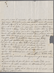 Autograph letter signed to Elisabeth Ingram, 14 July 1819