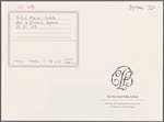 Autograph letter signed to Elisabeth Ingram, 14 July 1819