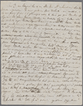Autograph letter (draft) unsigned to Lord Byron, ?1-15 November 1819