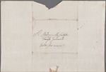Autograph letter signed to Teresa Guiccioli, 25 November 1819