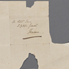 Autograph letter unsigned to Teresa Guiccioli, 25 November 1819
