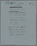 Autograph letter unsigned to Teresa Guiccioli, 25 November 1819