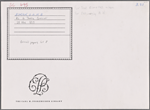 Autograph letter unsigned to Teresa Guiccioli, 25 November 1819