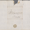 Autograph letter signed to Teresa Guiccioli, 30 November 1819