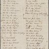 Poem (fragment; transcript), "Could love for ever"