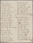 Poem (fragment; transcript), "Could love for ever"