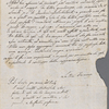Autograph letter signed to Teresa Guiccioli, 2 December 1819