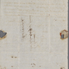 Autograph letter unsigned to Teresa Guiccioli, 9 December 1819