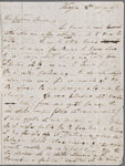 Autograph letter unsigned to Teresa Guiccioli, 19 December 1819
