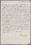 Autograph letter signed to Teresa Guiccioli, 10 December 1819