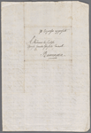Autograph letter signed to Teresa Guiccioli, 10 December 1819