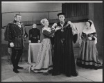 Albert Dekker, Peter Brandon, Olga Bellin, Paul Scofield and Carol Goodner in the stage production A Man for all Seasons