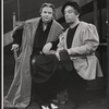 Emlyn Williams and George Rose from the replacement cast of the stage production A Man for all Seasons