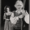 Bernice Massi and Hal Holbrook in publicity photo for the stage production Man of La Mancha