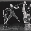Charles West and unidentified others in the stage production Man of La Mancha