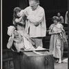 William Roerick [center] and unidentified others in the 1967 production of Marat/Sade